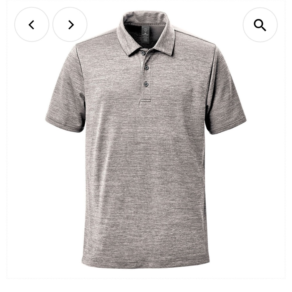 Stormtech Gray Polo Shirt